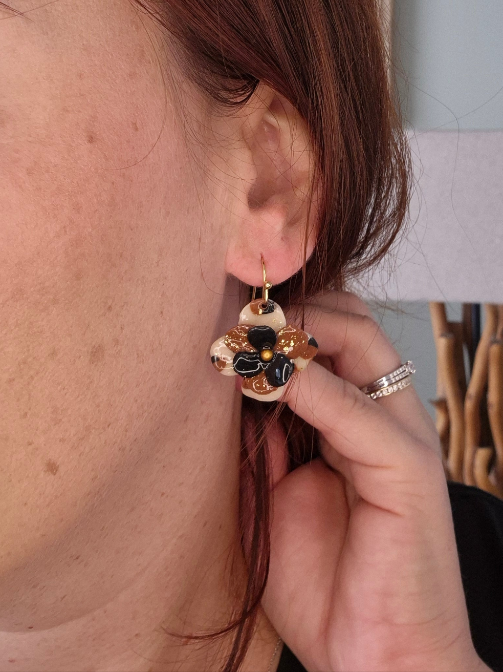 Boucles d’oreilles Ancolie