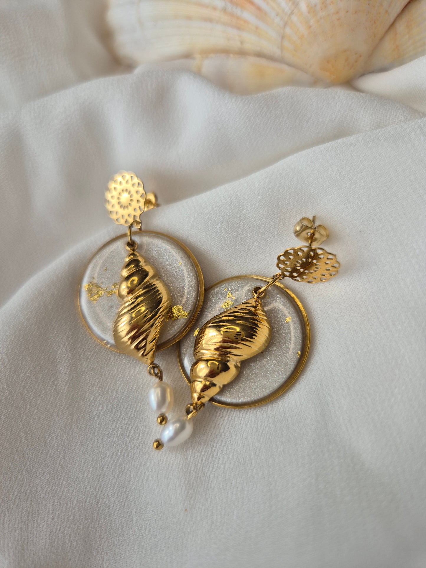 Boucles d’oreilles Calypso