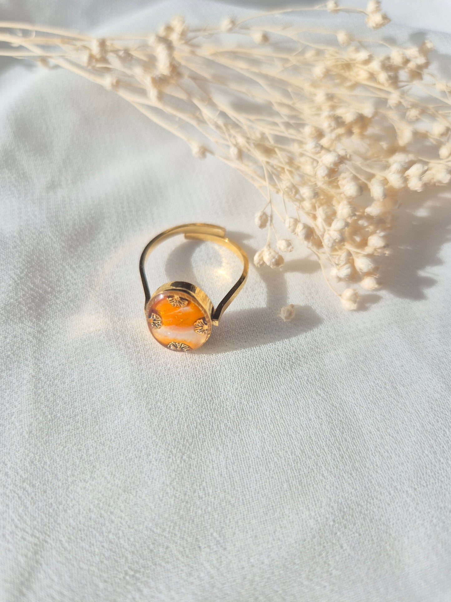 Bague Zélie Doré – Plusieurs coloris au choix