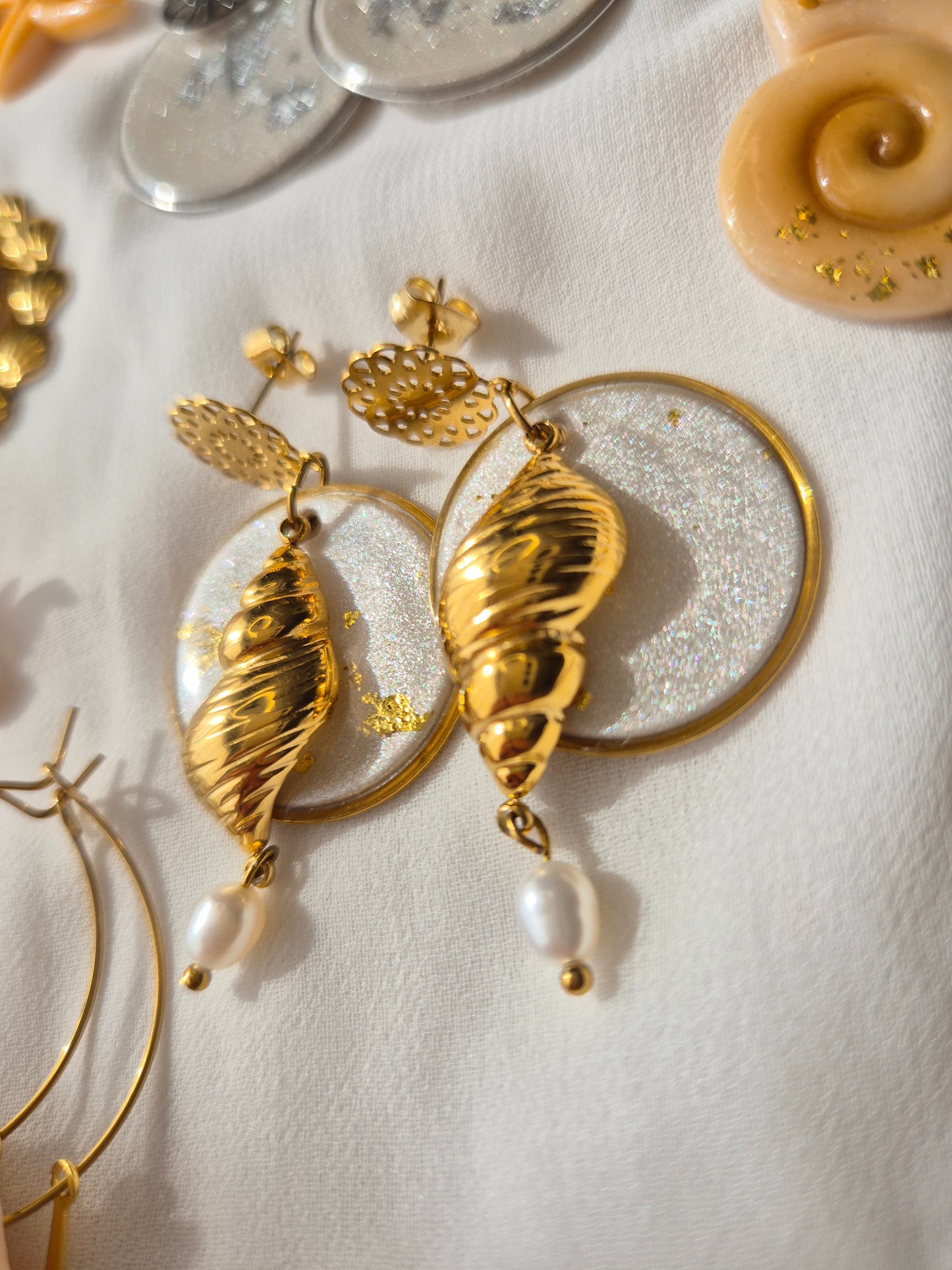 Boucles d’oreilles Calypso
