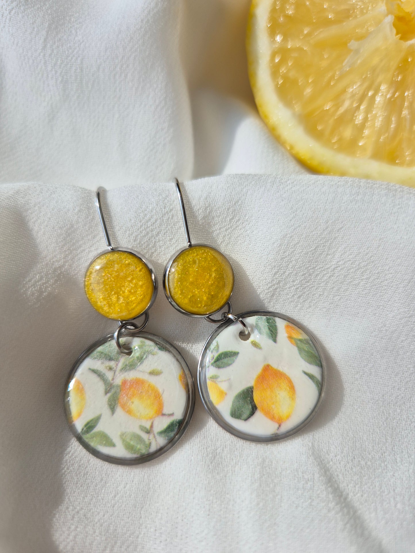 Boucles d'oreilles Suzon - doré ou argenté