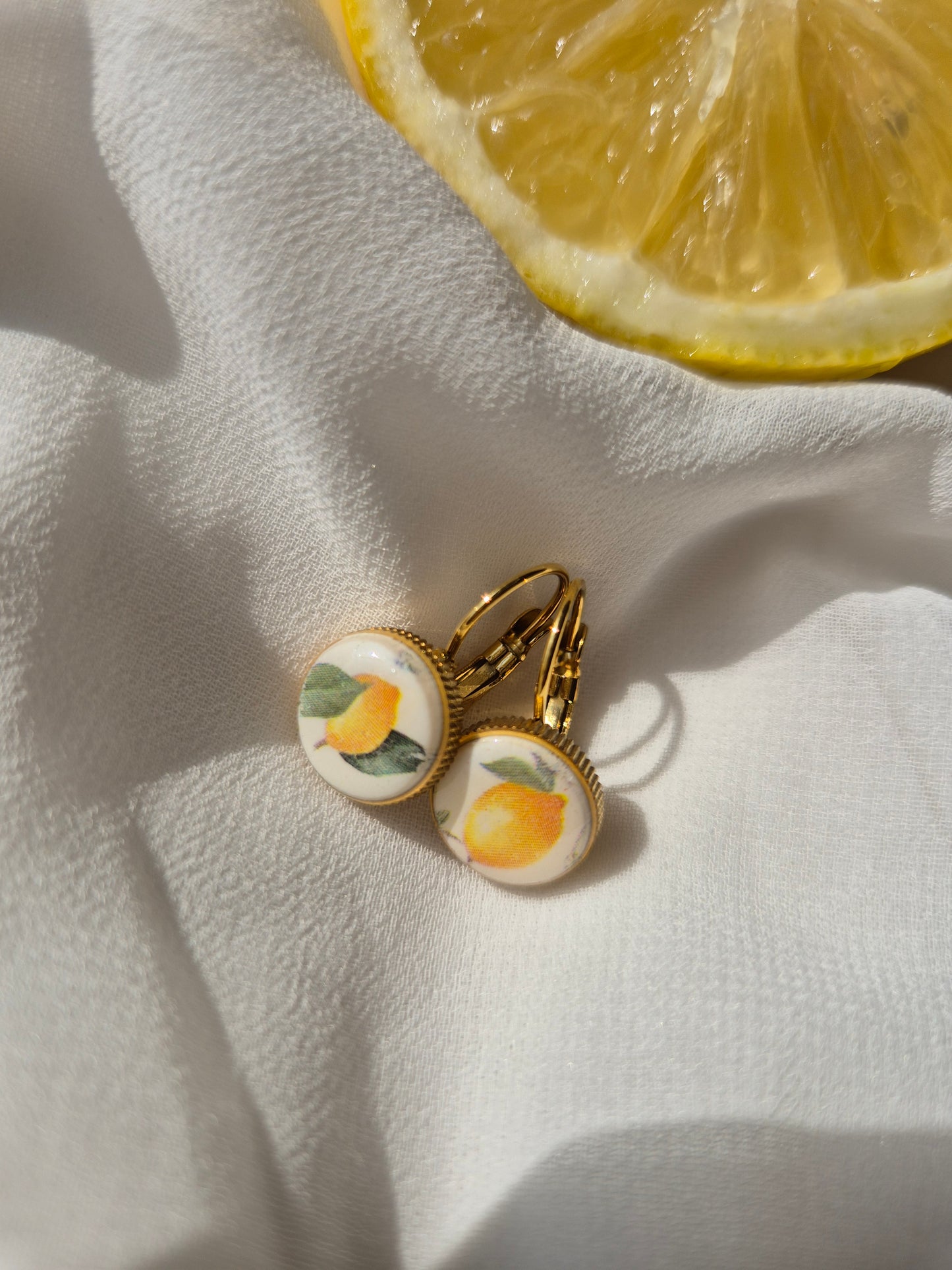 Boucles d'oreilles Zestine - doré ou argenté