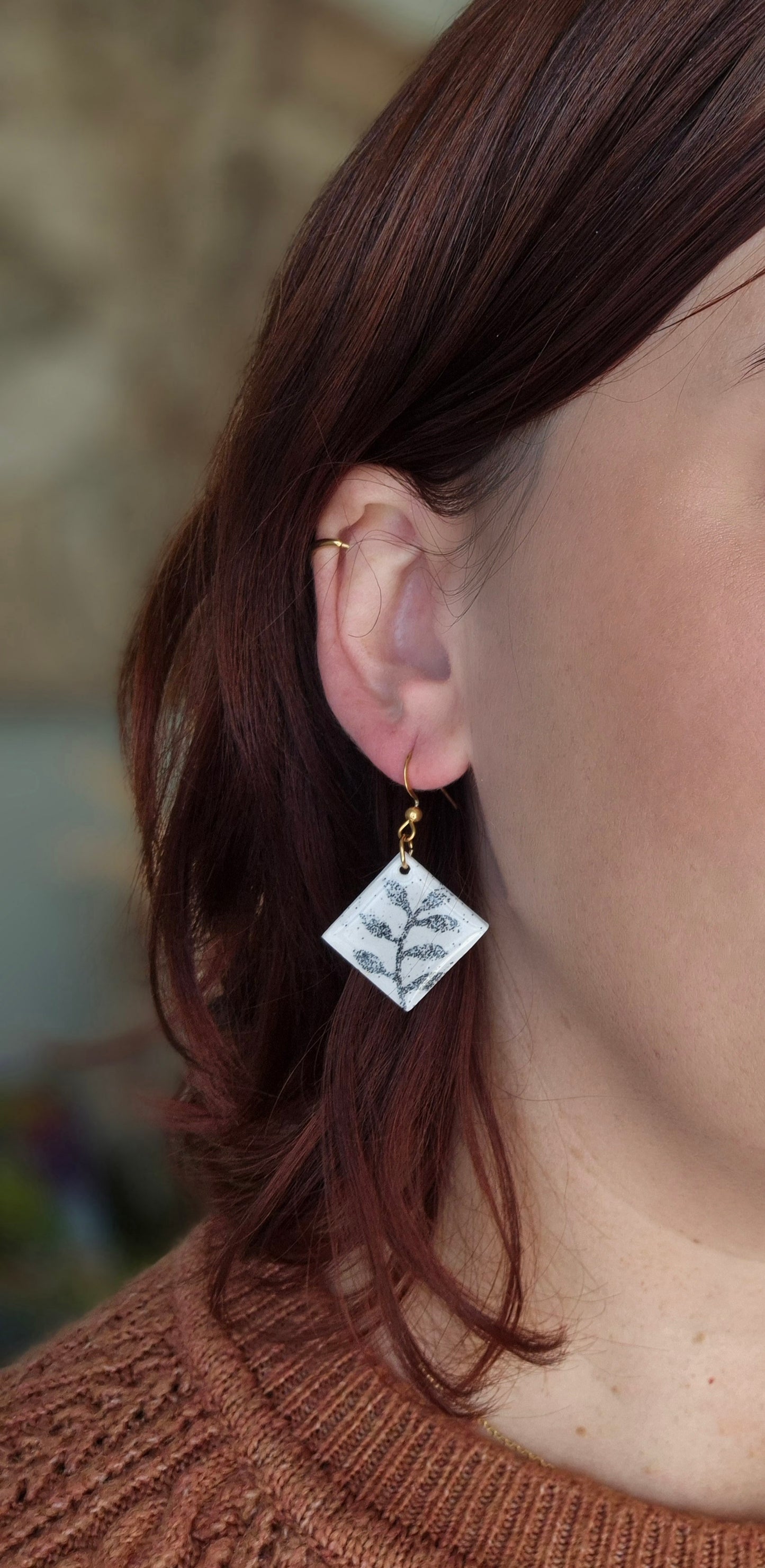 Boucles d’oreilles pendantes – Alya