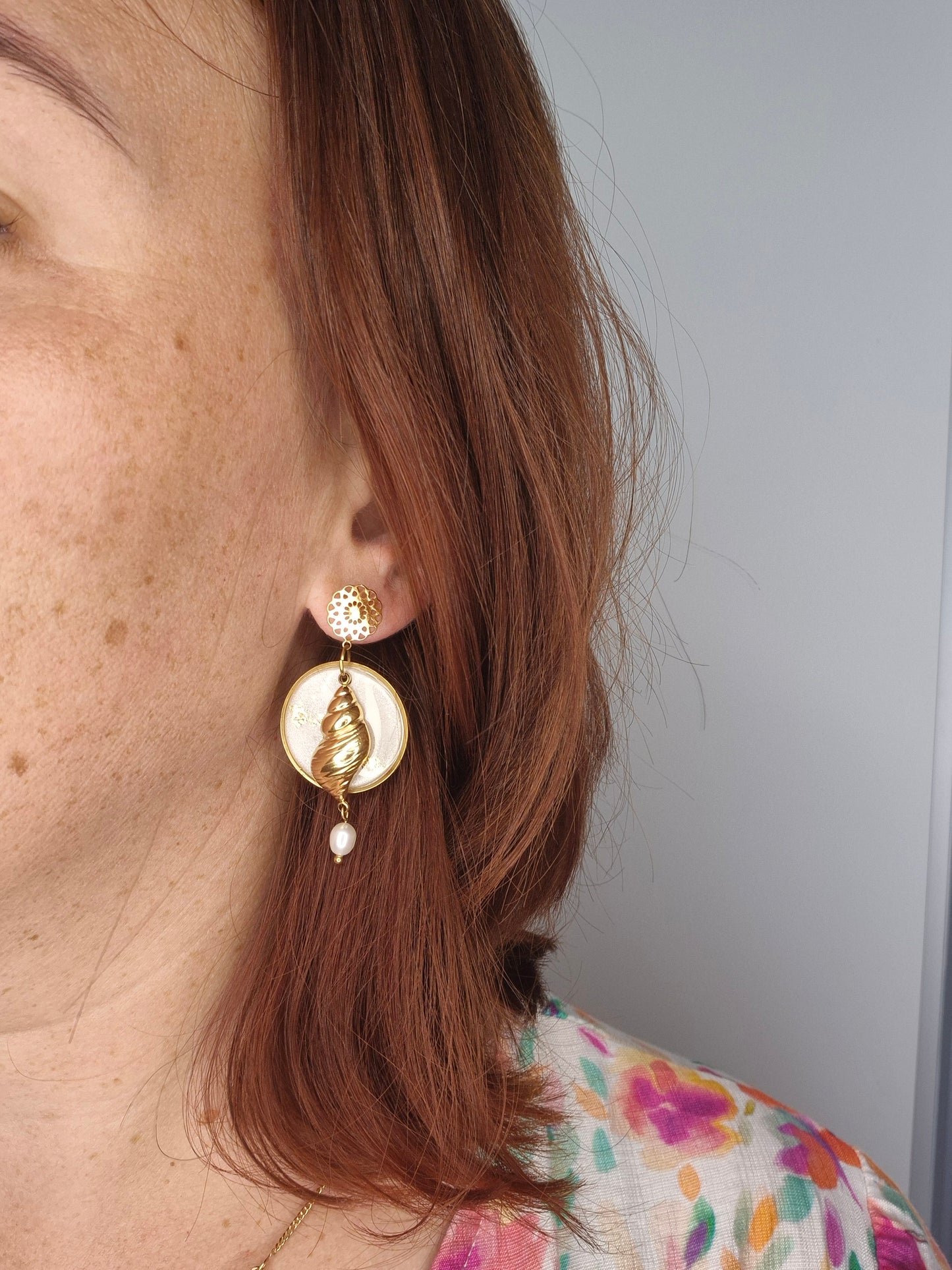 Boucles d’oreilles Calypso