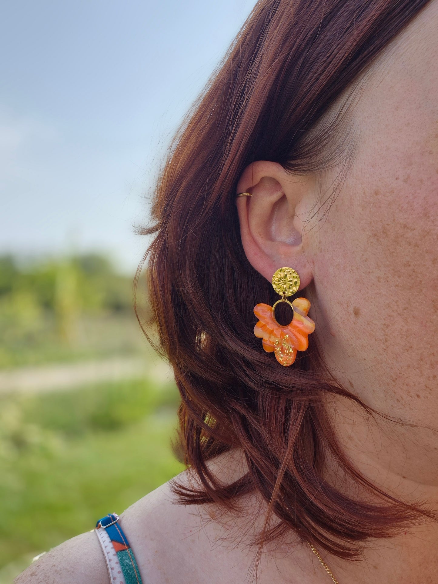 Boucles d’oreilles Éloane – Coloris au choix
