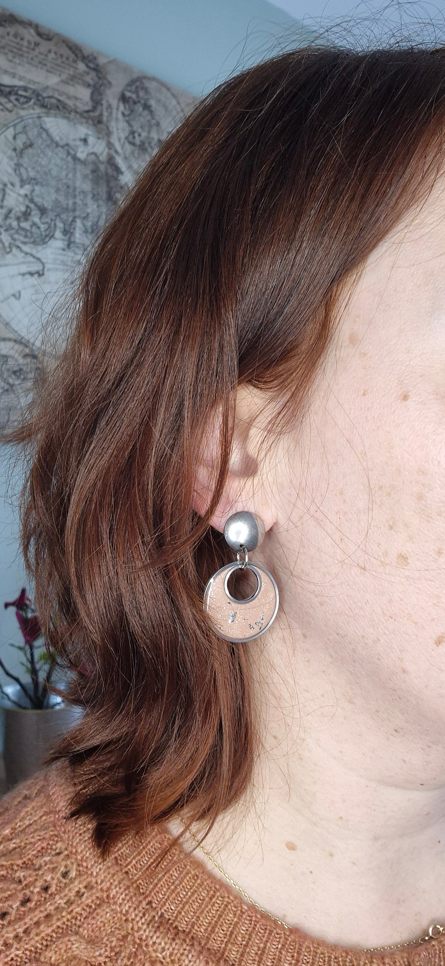 Boucles d’oreilles Iris