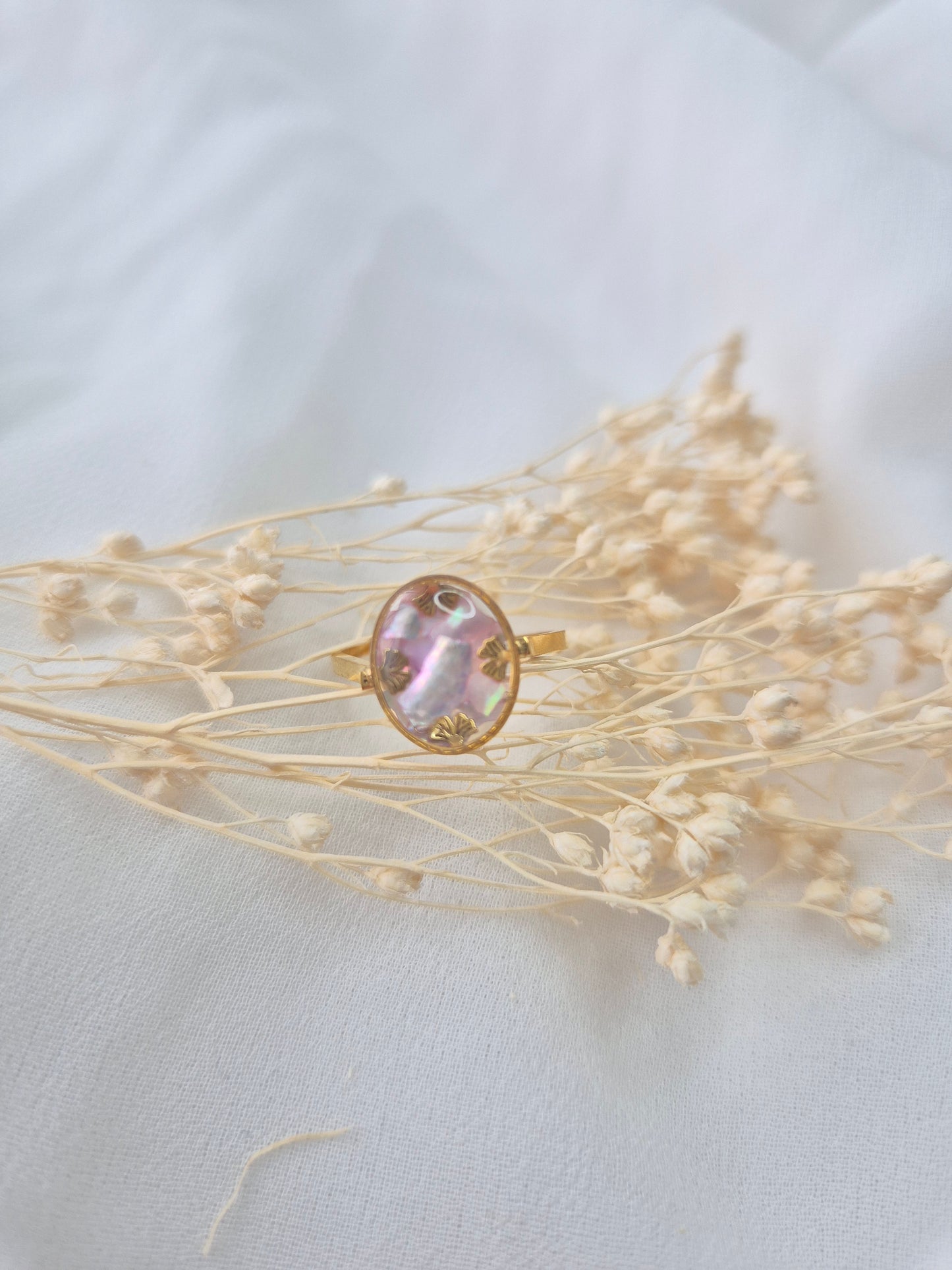 Bague Zélie Doré – Plusieurs coloris au choix