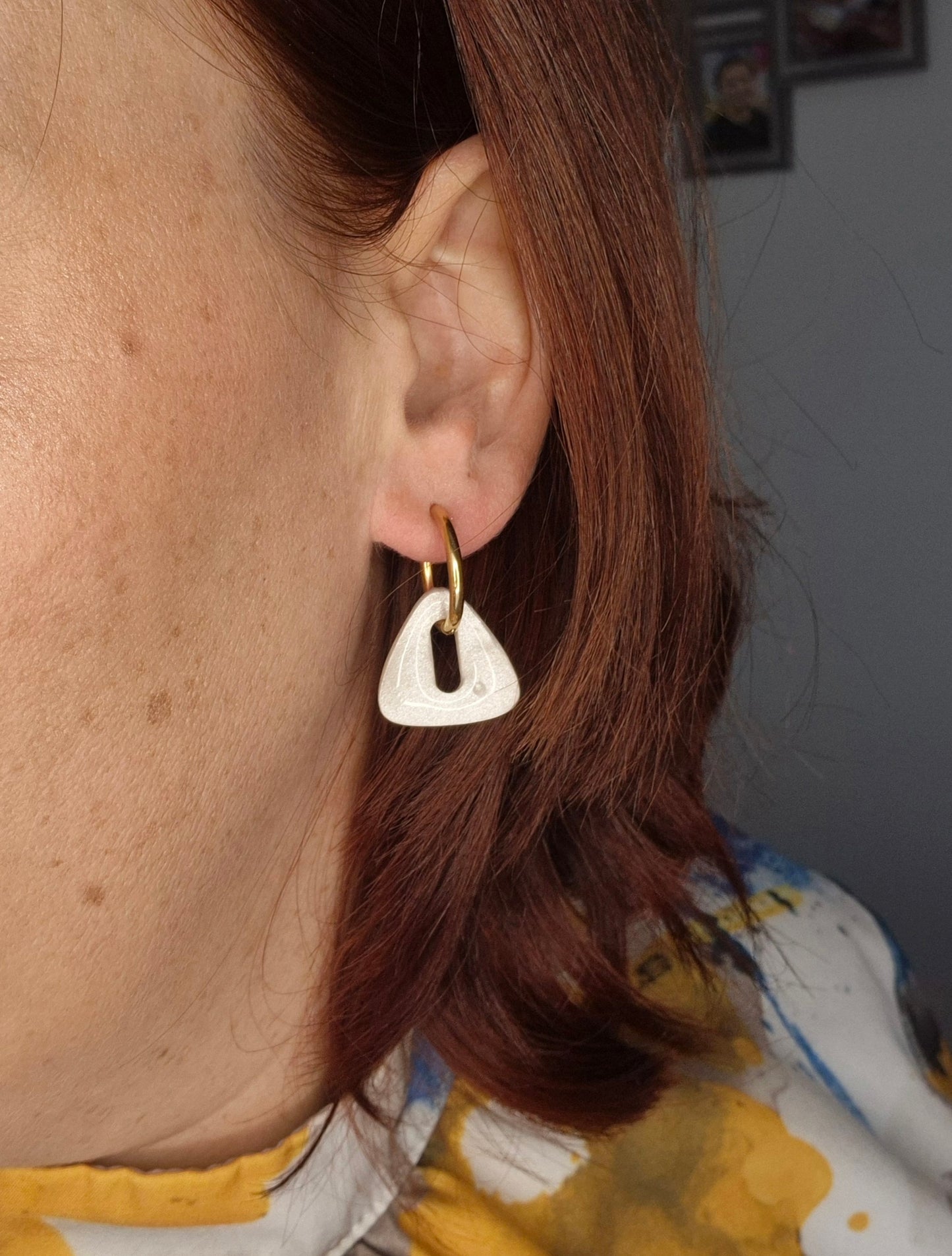 Célia Dangles (sold without hoops)