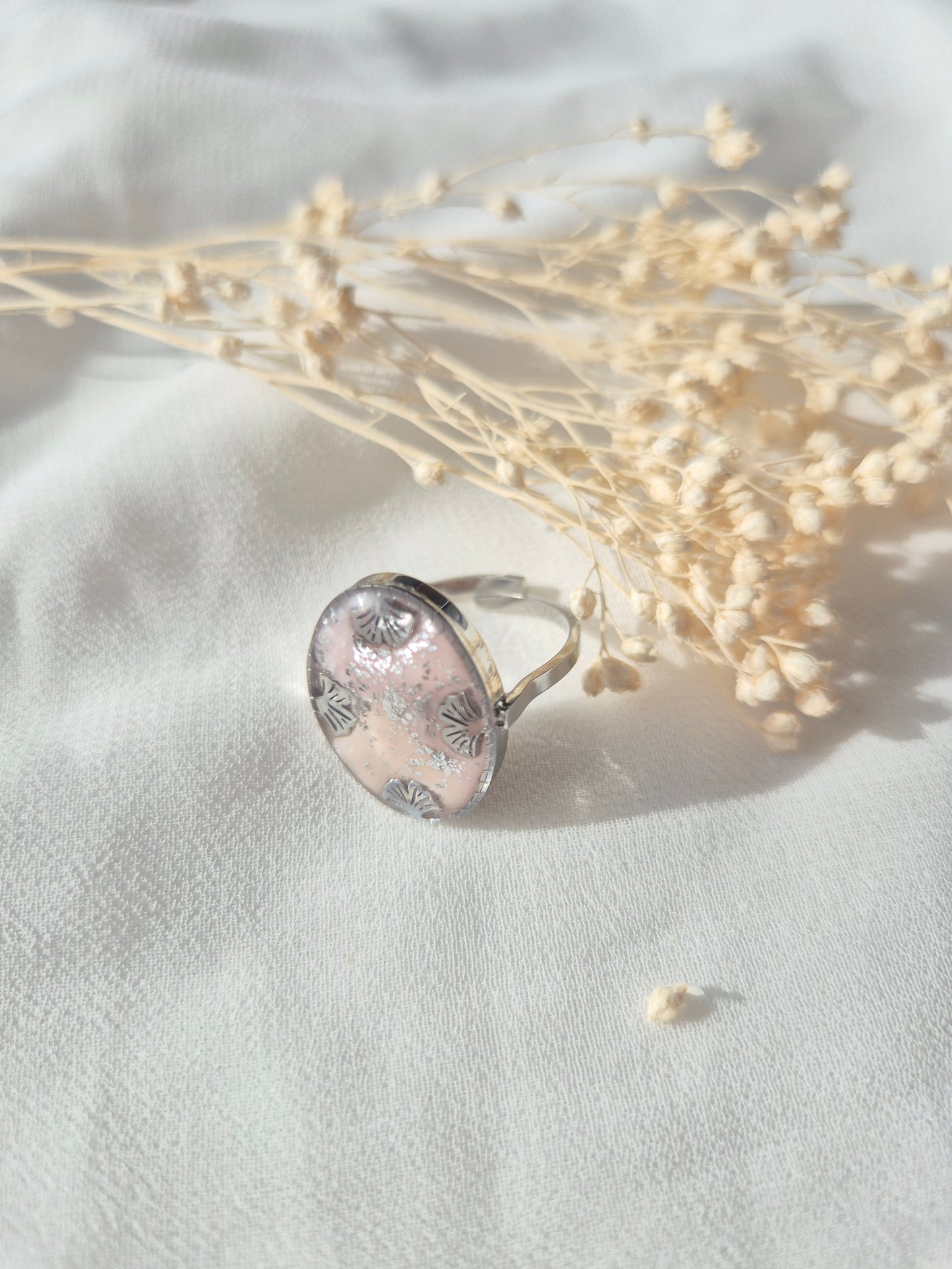 Bague Rosalie Argenté - Plusieurs coloris au choix