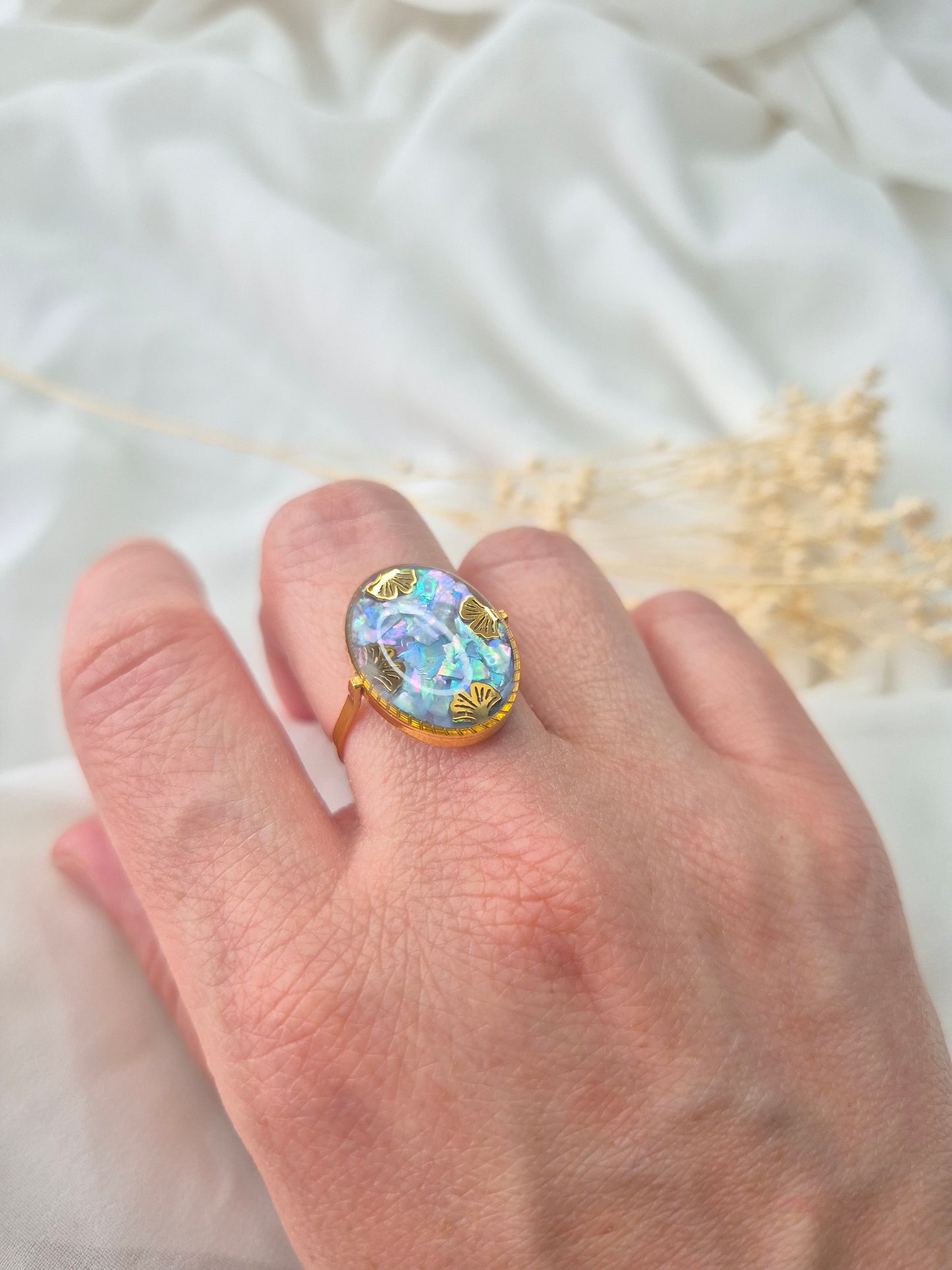 Bague Rosalie Doré -Plusieurs coloris au choix