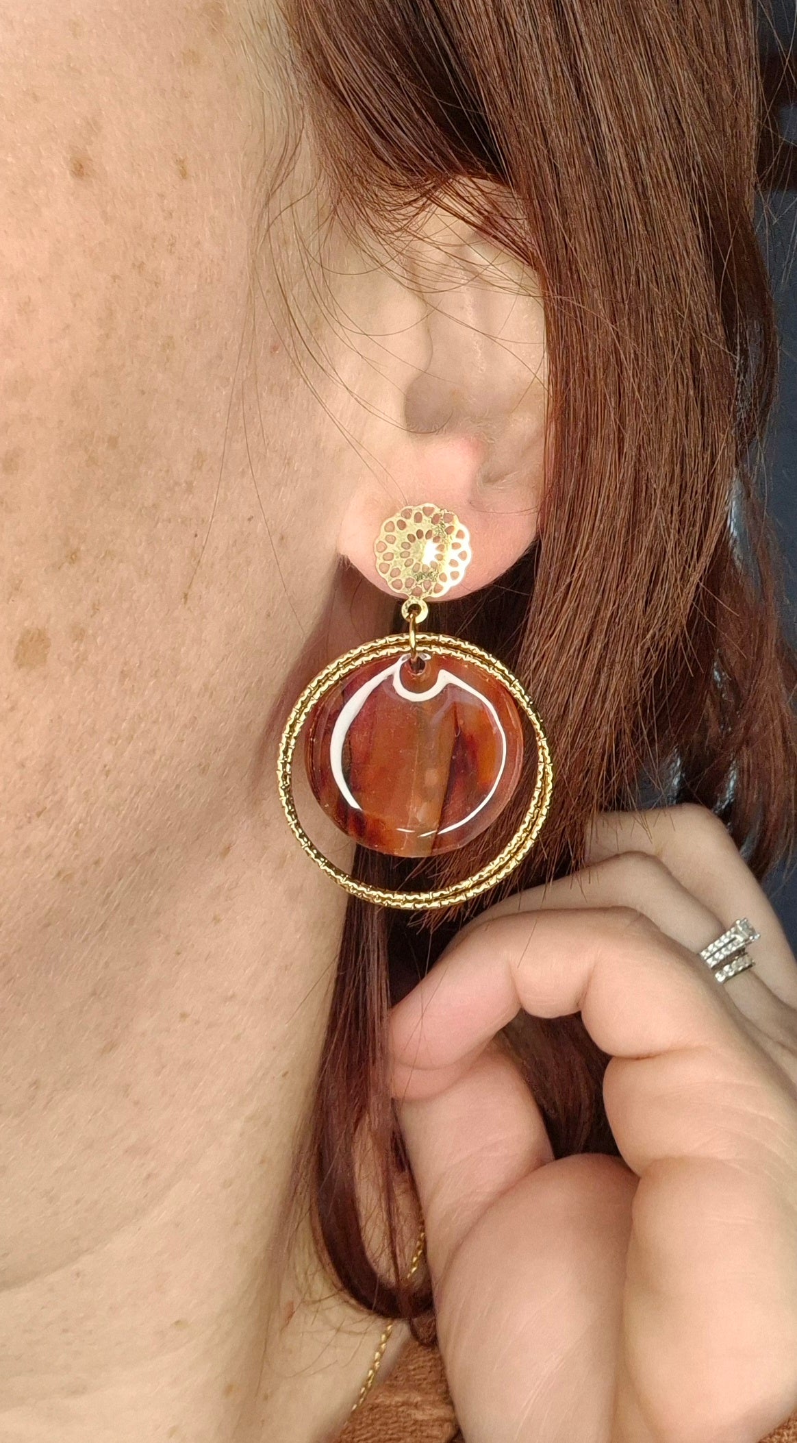 Boucles d’oreilles – Eugénie