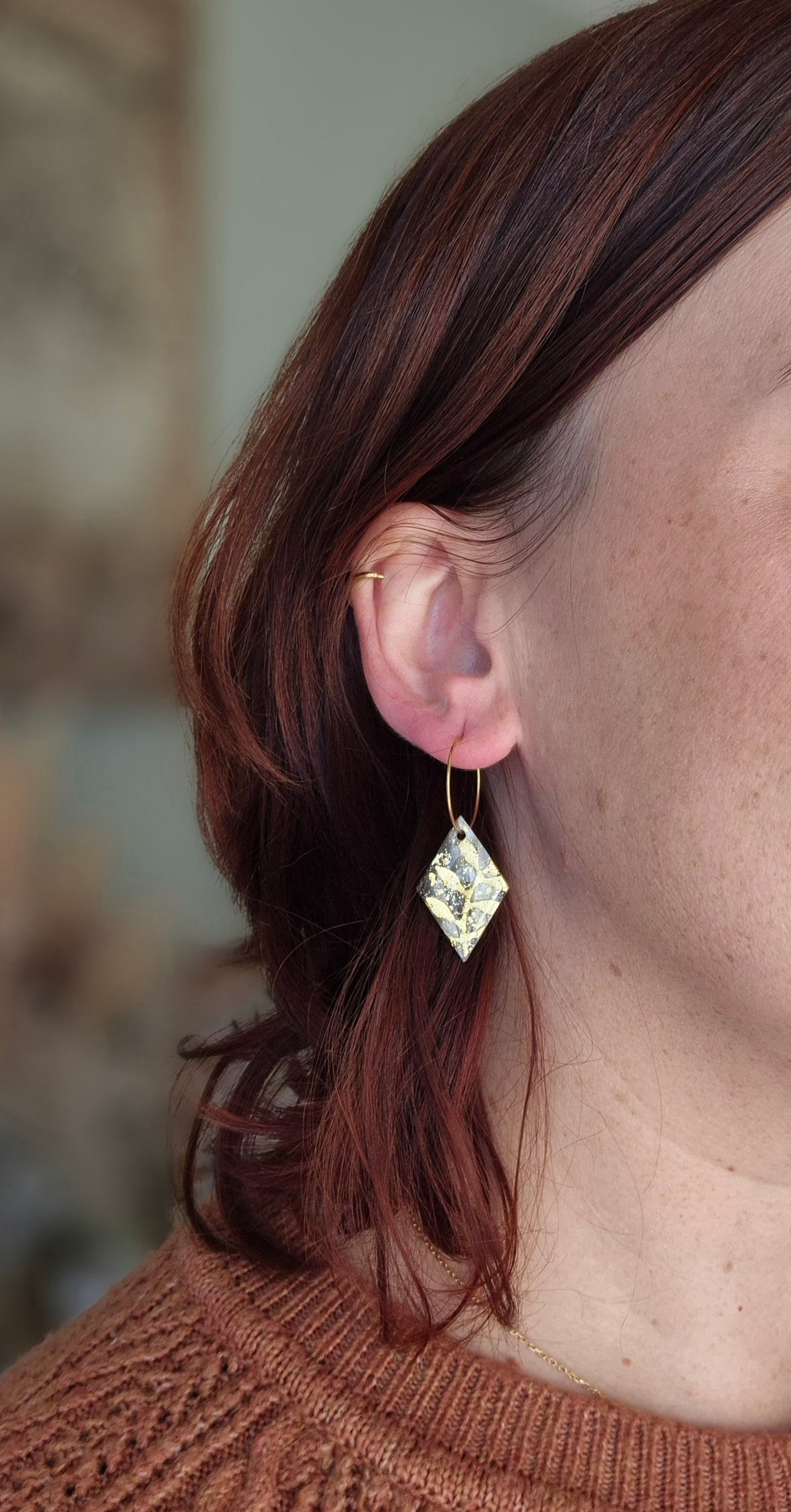 Boucles d’oreilles pendentes – Véra