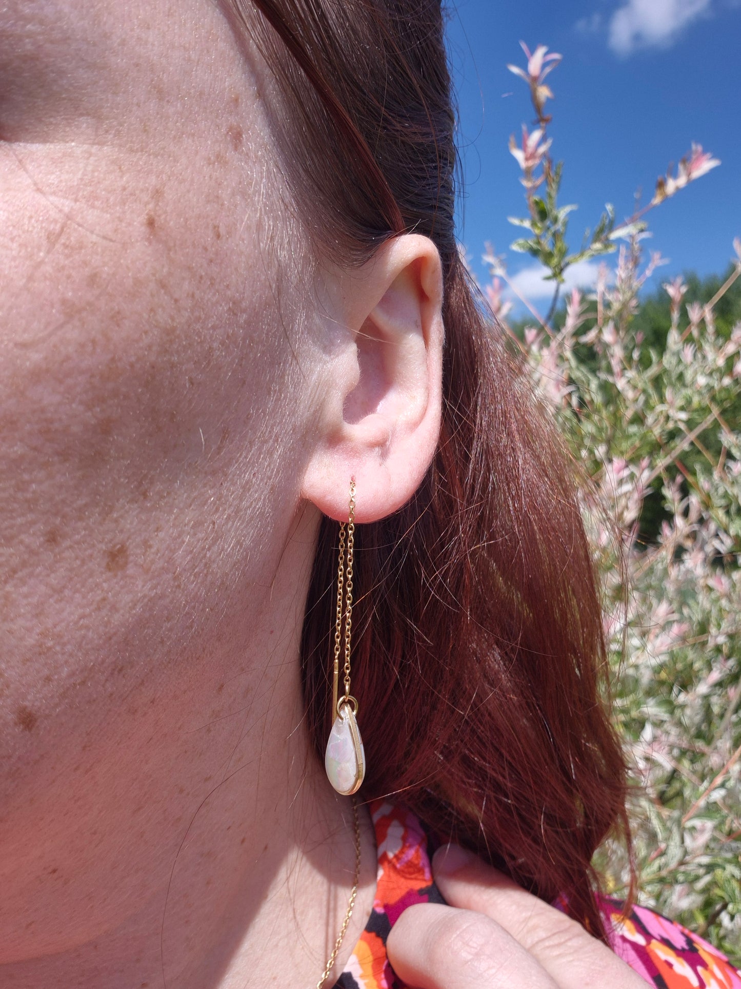 Boucles pendantes Alya