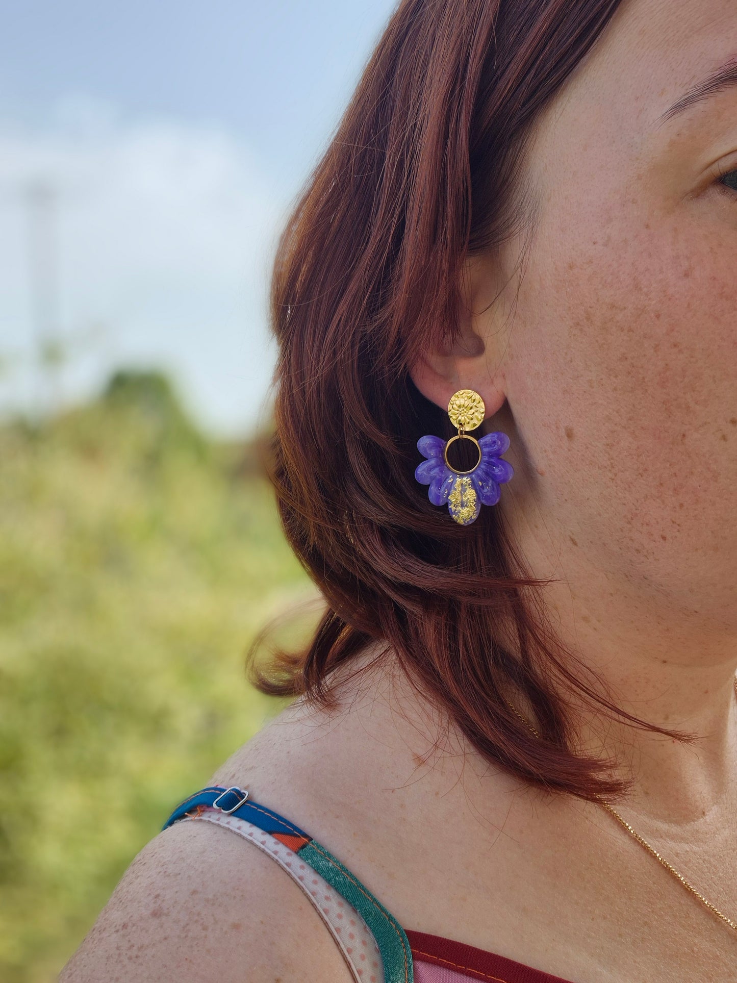 Boucles d’oreilles Éloane – Coloris au choix