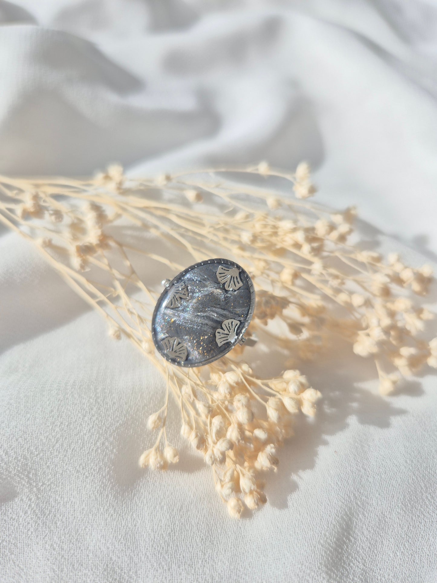 Bague Rosalie Argenté - Plusieurs coloris au choix