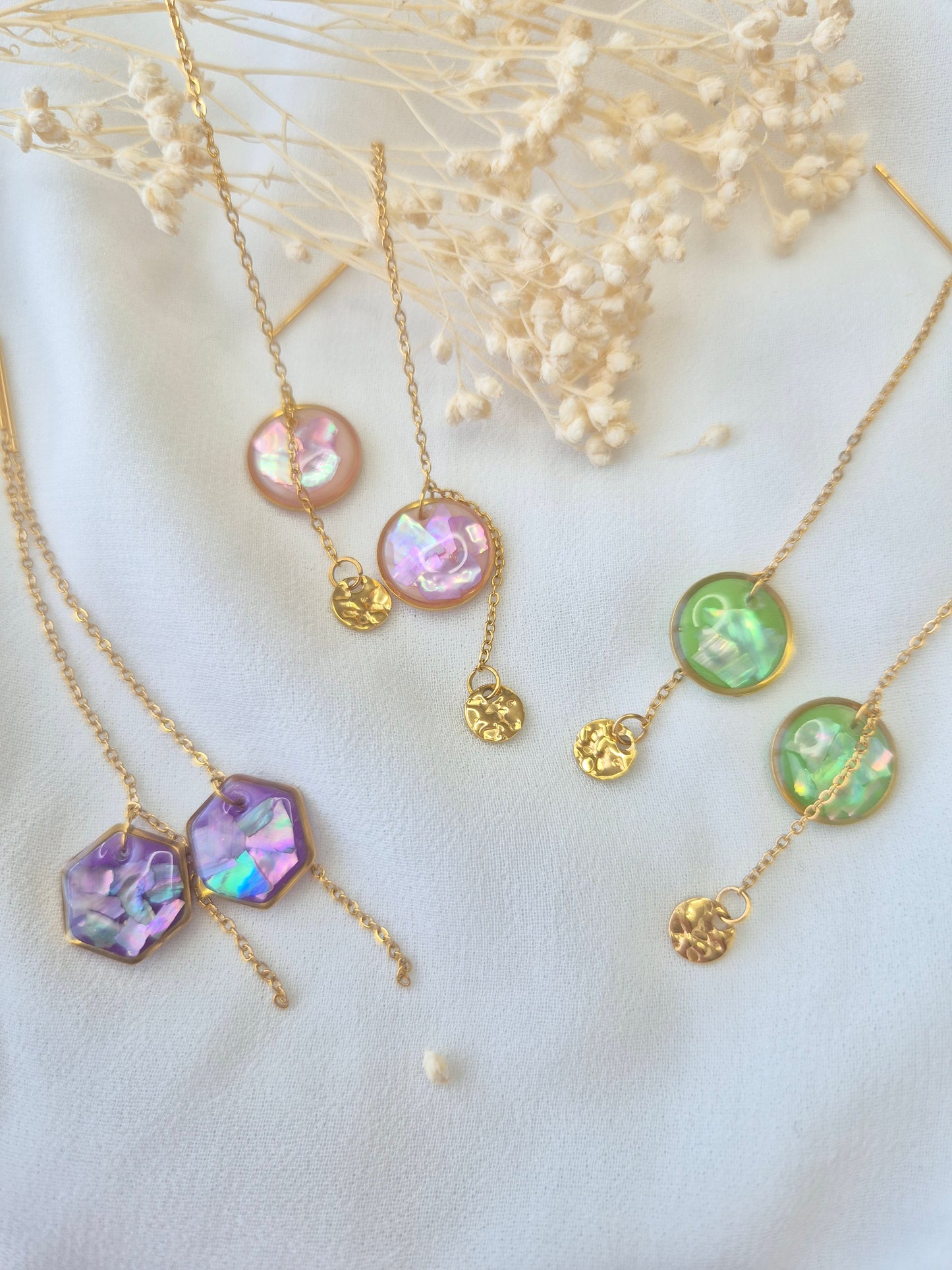 Boucles pendantes Lyséa