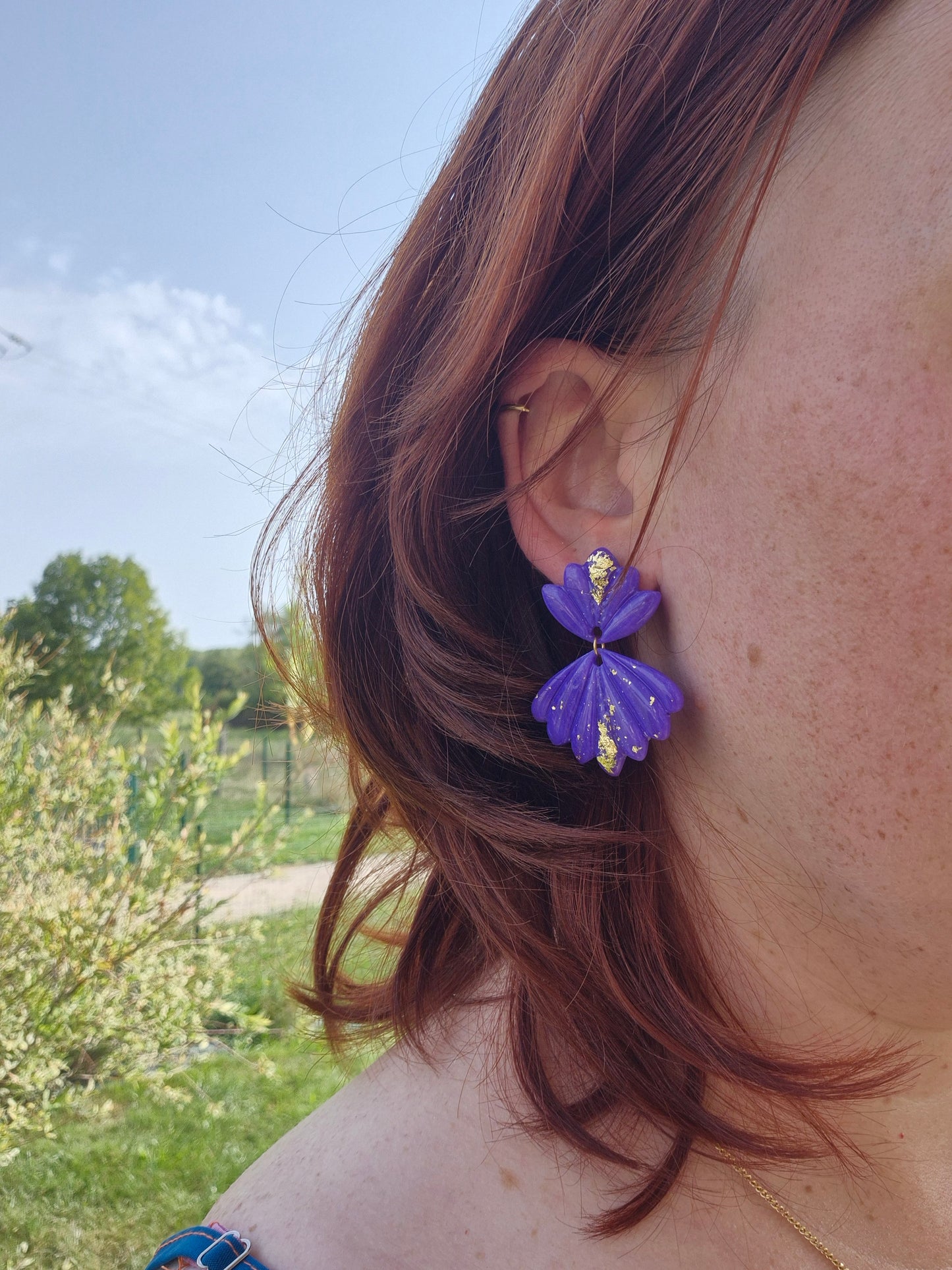 Boucles d’oreilles Maelis – Coloris au choix