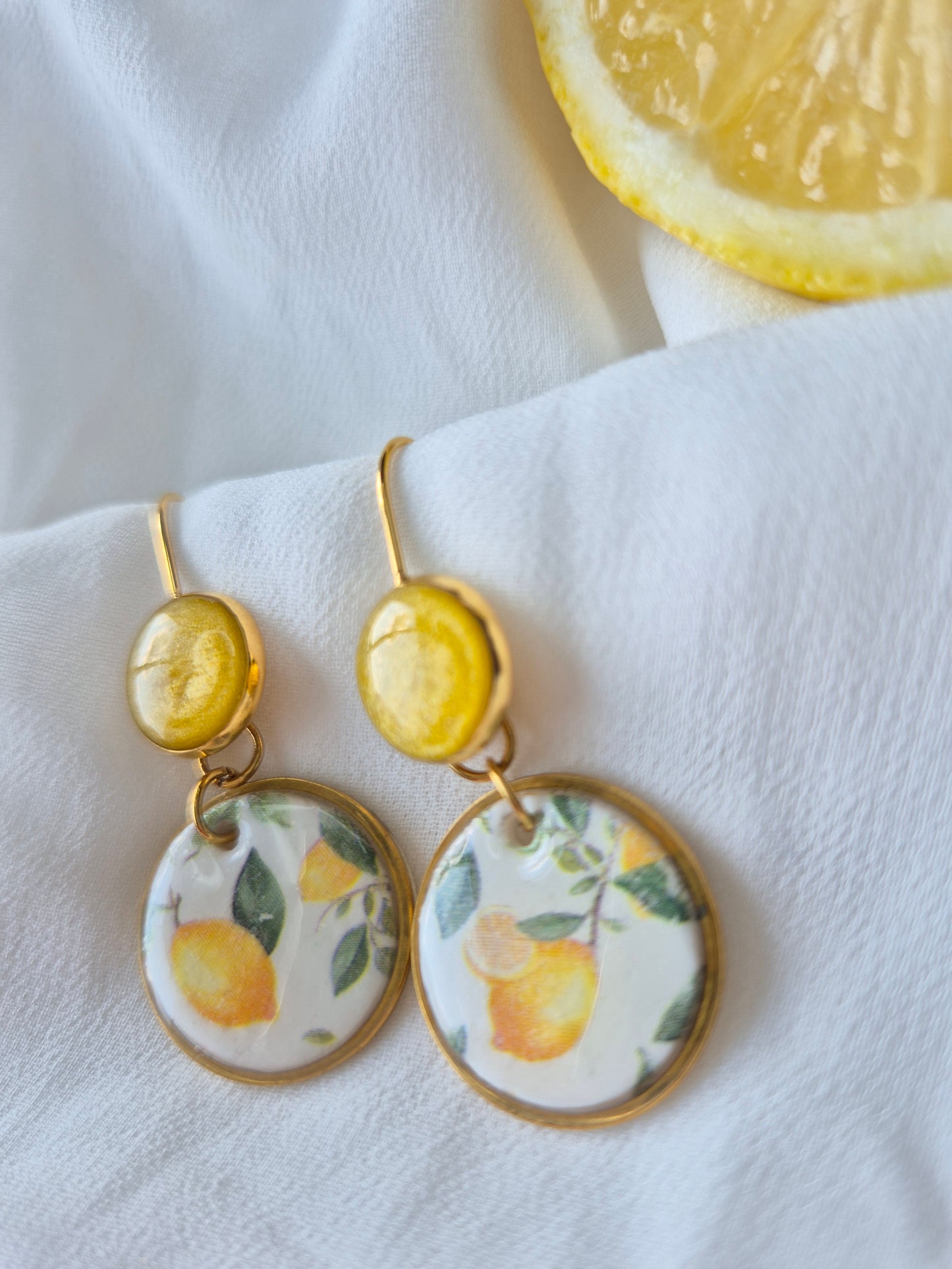 Boucles d'oreilles Suzon - doré ou argenté