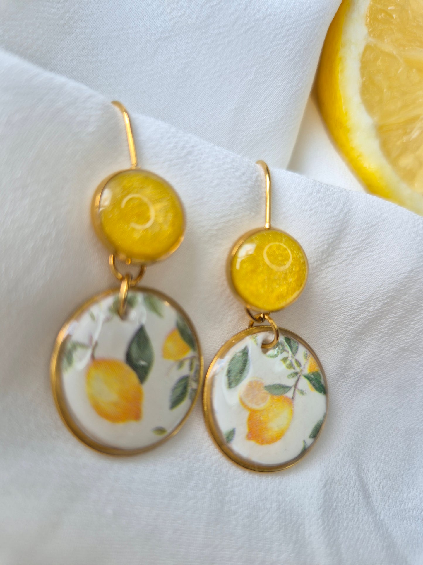 Boucles d'oreilles Suzon - doré ou argenté
