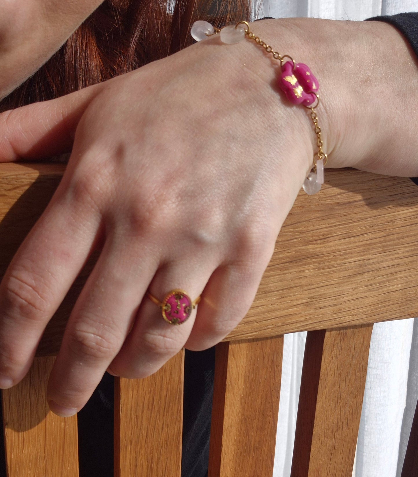 Bague Zélie Doré – Plusieurs coloris au choix