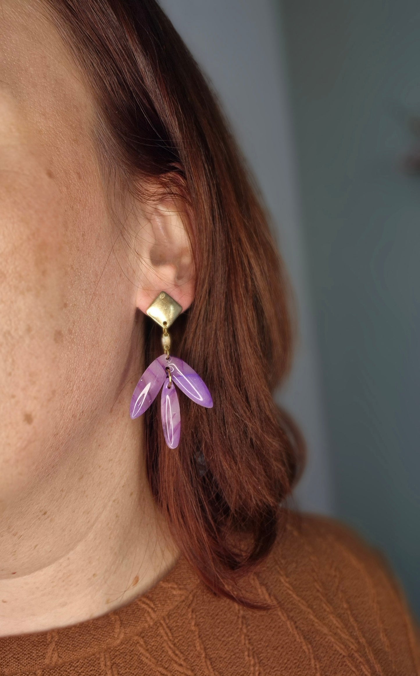 Boucles d’oreilles Floriane