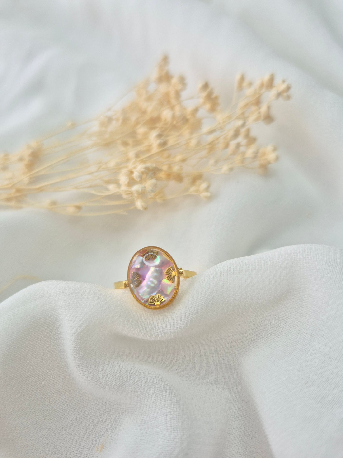 Bague Zélie Doré – Plusieurs coloris au choix