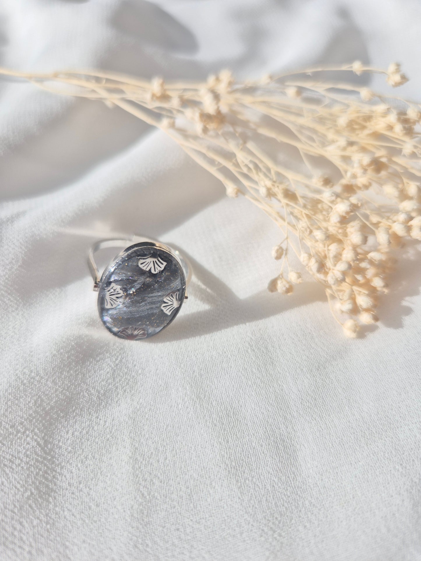 Bague Rosalie Argenté - Plusieurs coloris au choix