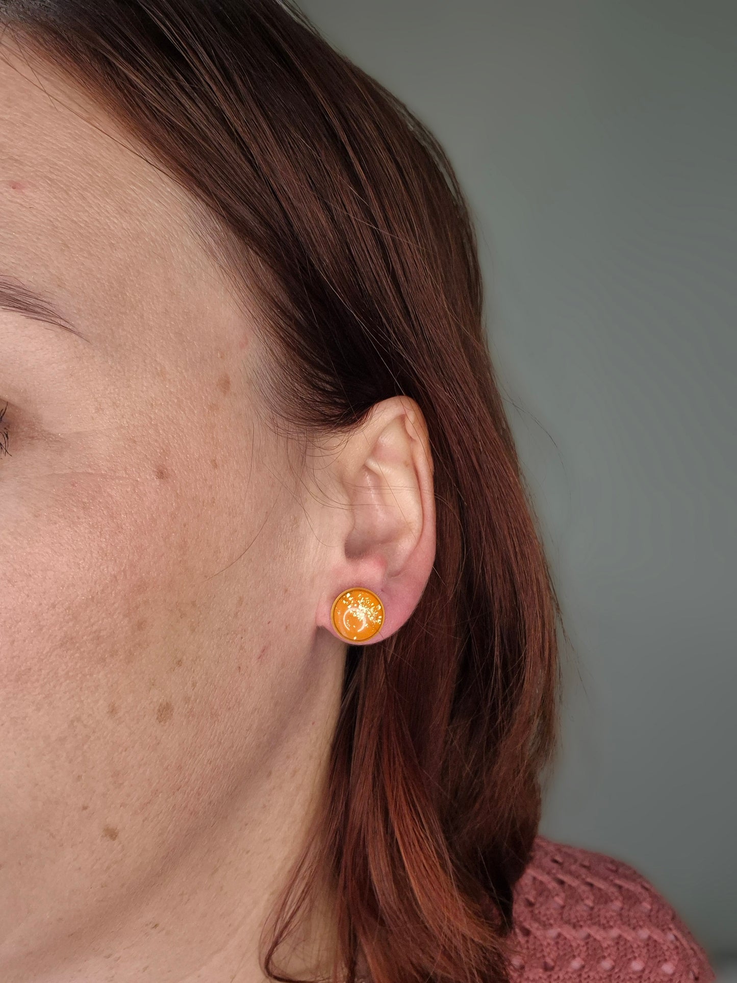 Les Nina – 1 cm Stud Earrings