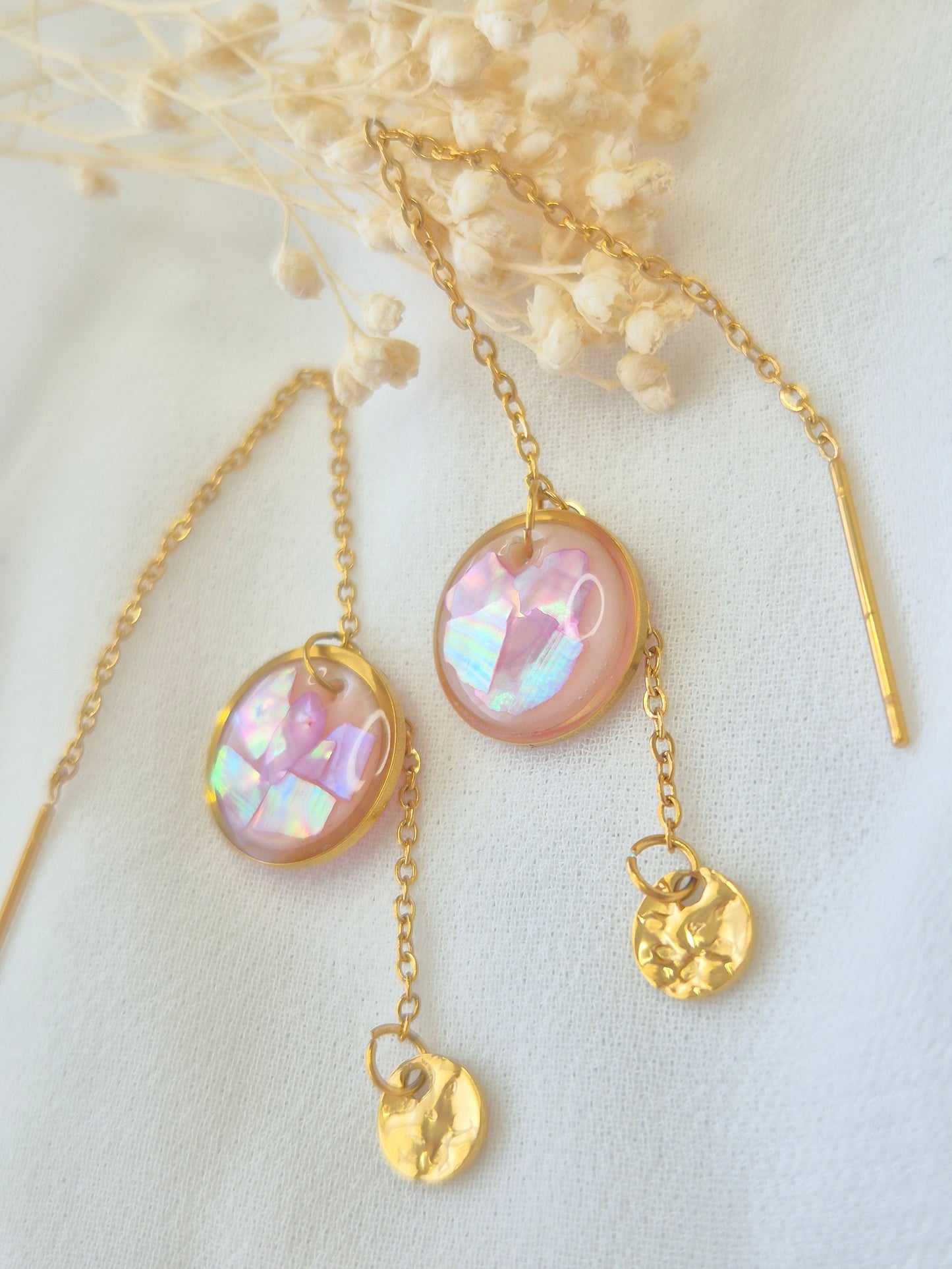 Boucles pendantes Lyséa