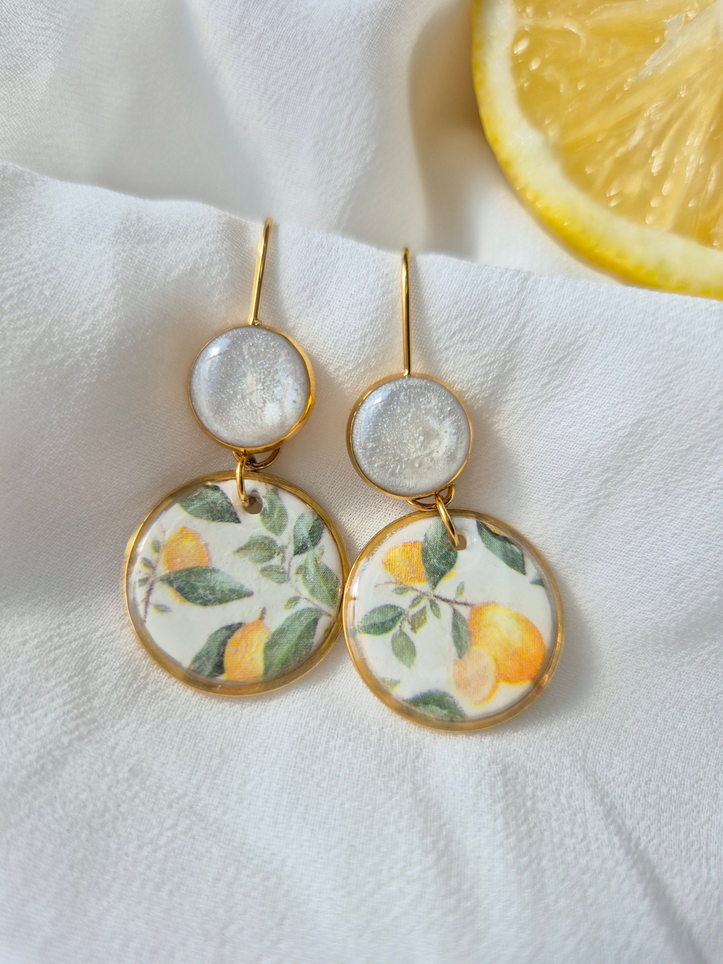 Boucles d'oreilles Suzon - doré ou argenté