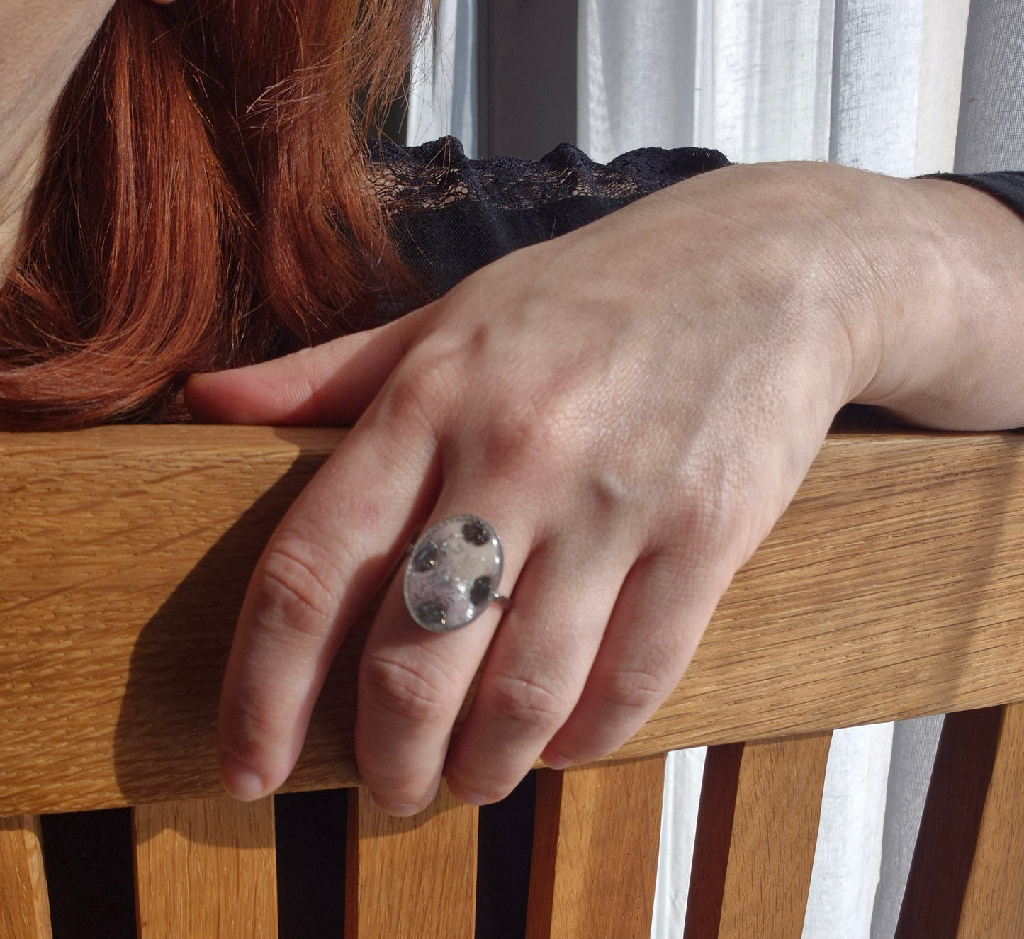 Bague Rosalie Argenté - Plusieurs coloris au choix