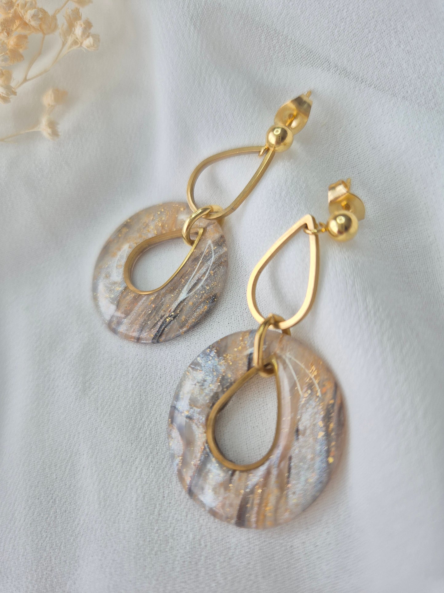 Boucles d’oreilles Nérée