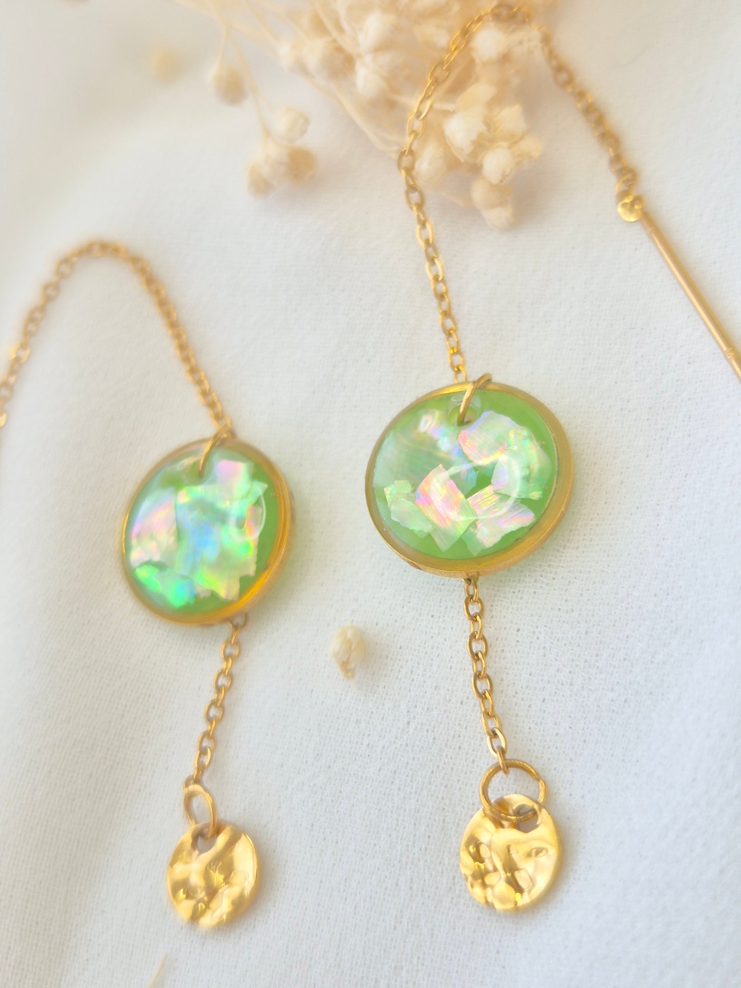 Boucles pendantes Lyséa