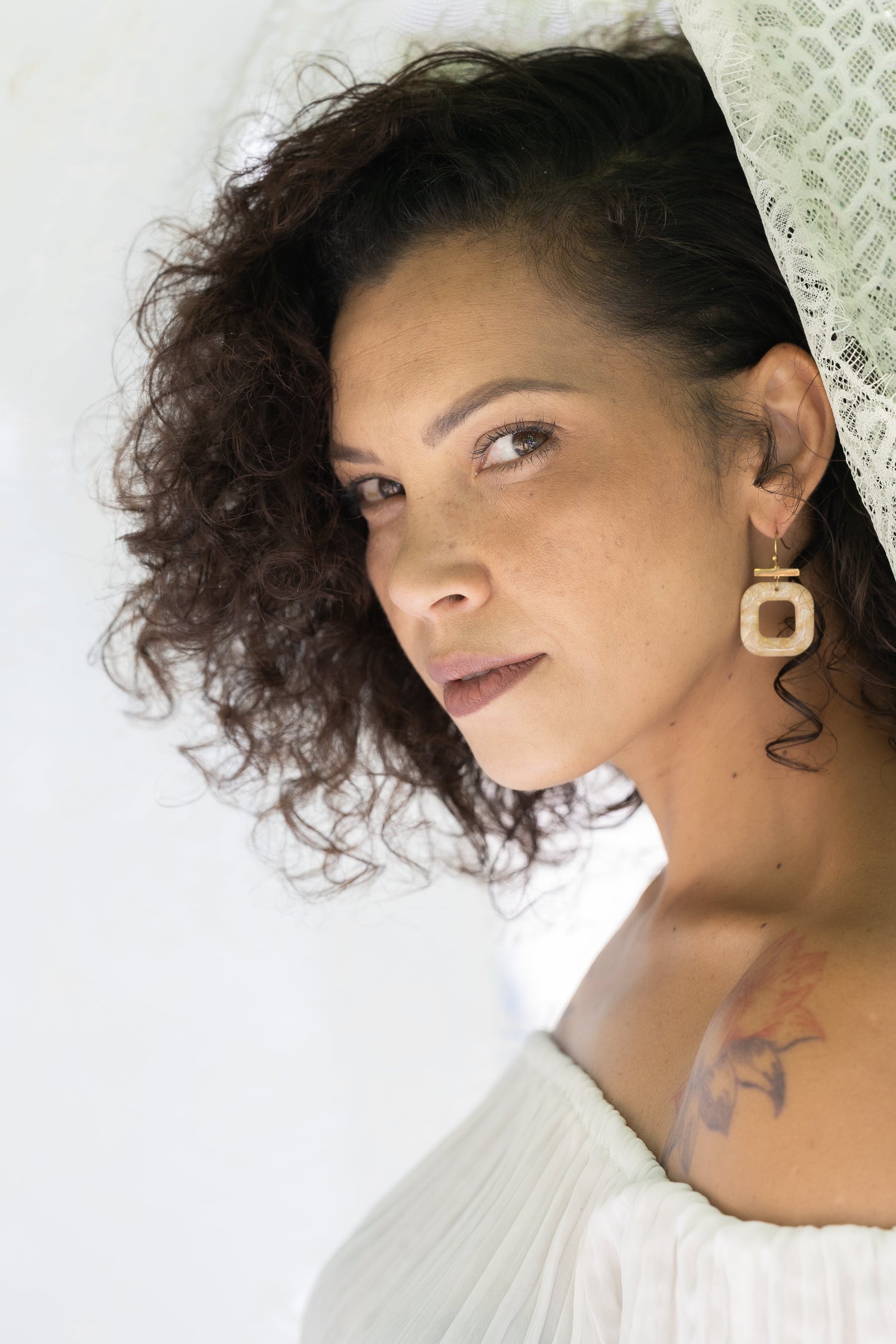 Boucles pendantes Dorées