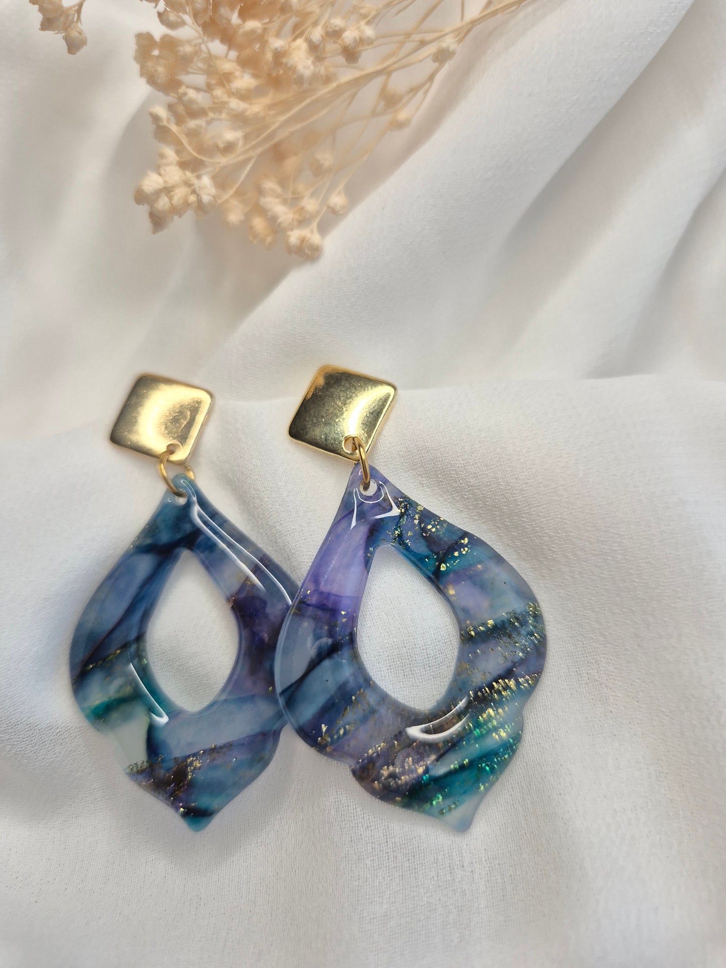 Boucles d’oreilles – Isadora  (Plusieurs coloris disponibles)