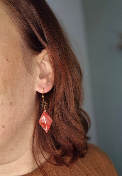 Boucles d’oreilles Gaïa — plusieurs coloris disponibles