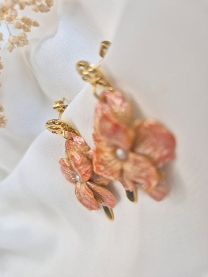 Boucles d’oreilles Gardenia
