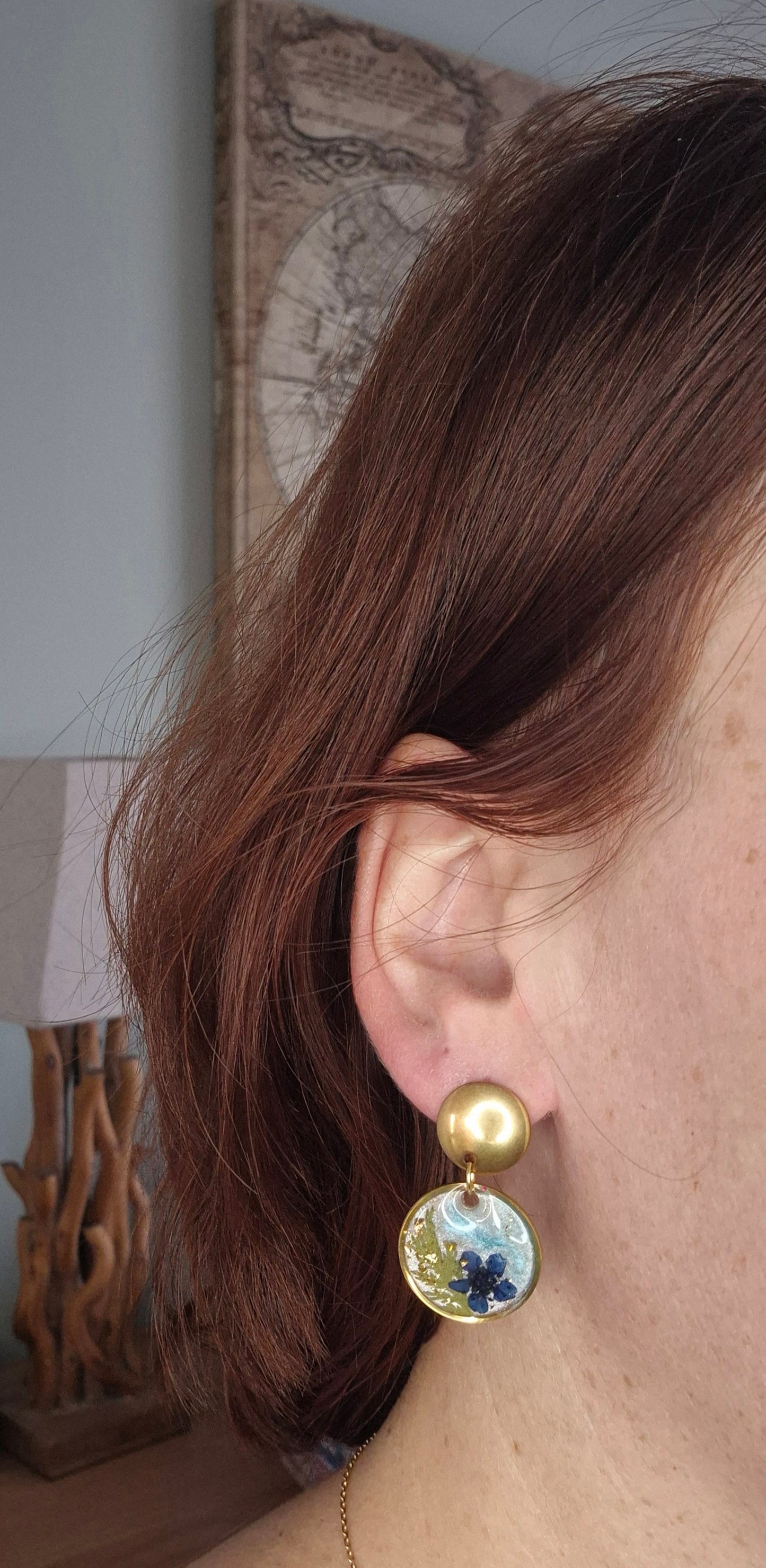 Boucles d’oreilles « Nature Éternelle »