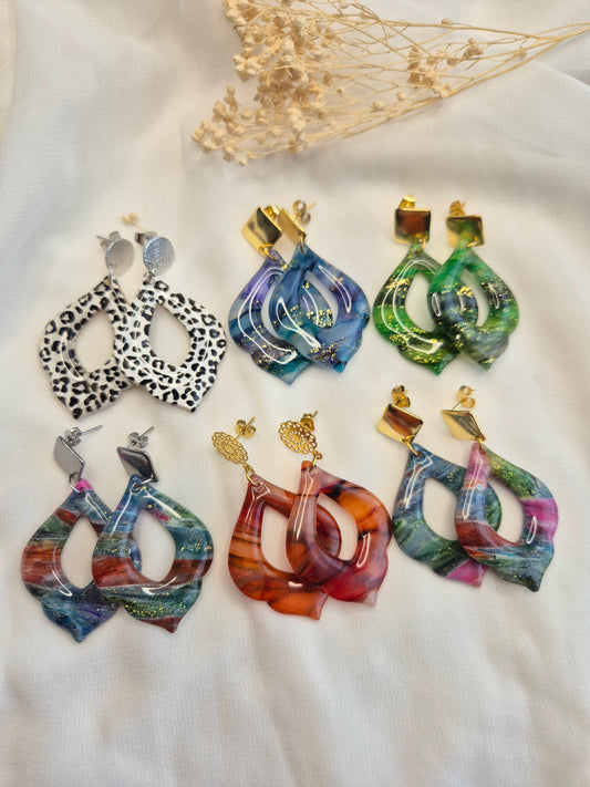 Boucles d’oreilles – Isadora  (Plusieurs coloris disponibles)