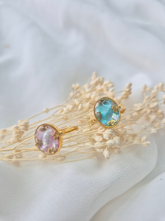 Bague Zélie Doré – Plusieurs coloris au choix