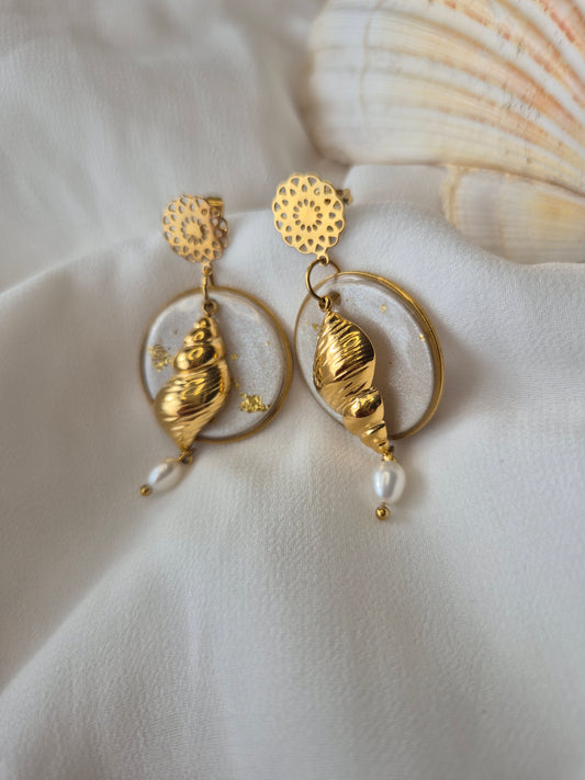 Boucles d’oreilles Calypso