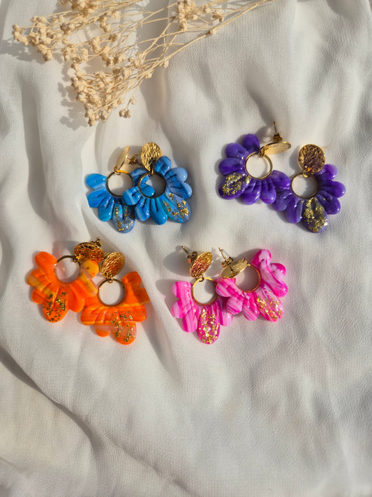Boucles d’oreilles Éloane – Coloris au choix