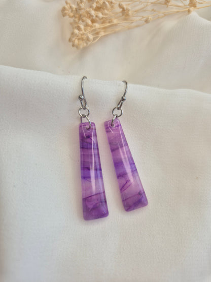 Boucles d’oreilles Véra – Version argentée