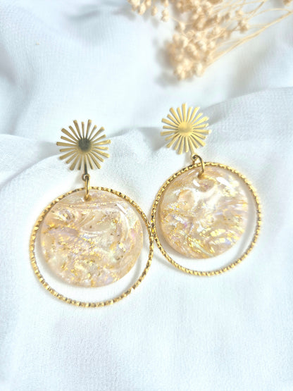 Boucles d’oreilles Soléane