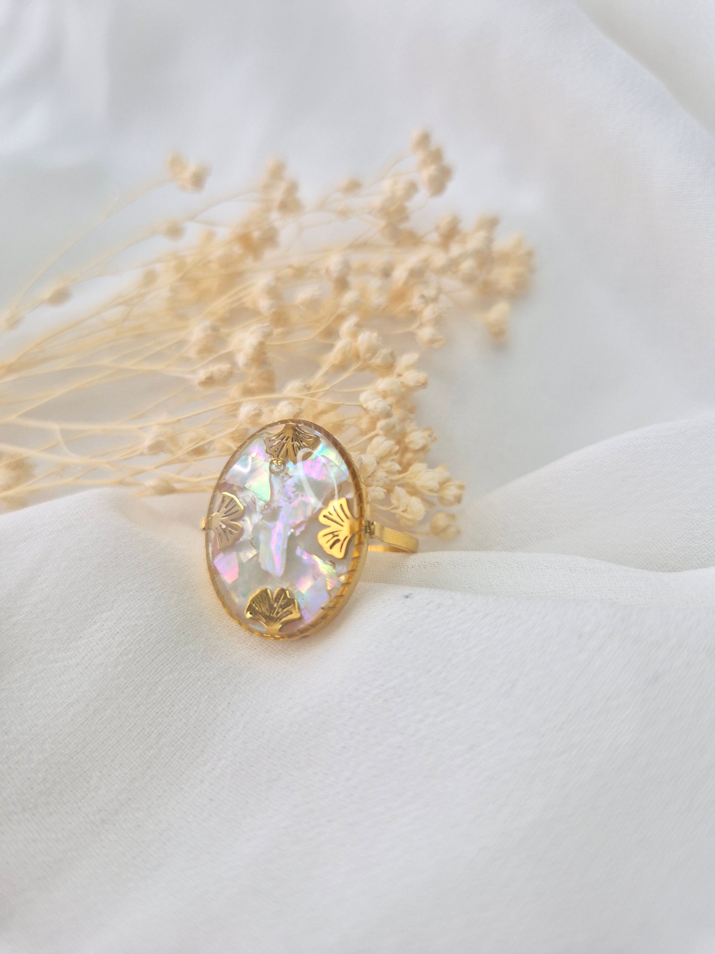 Bague Rosalie Doré -Plusieurs coloris au choix