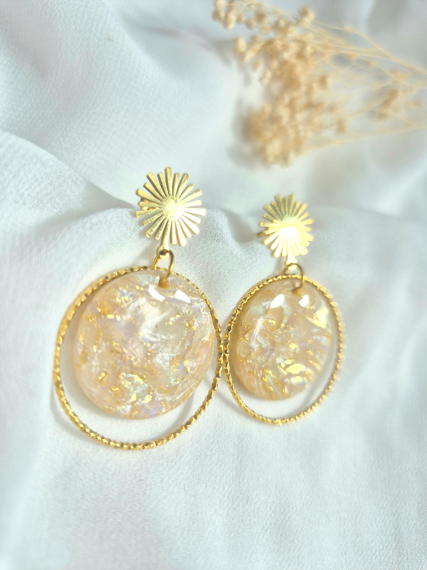 Boucles d’oreilles Soléane