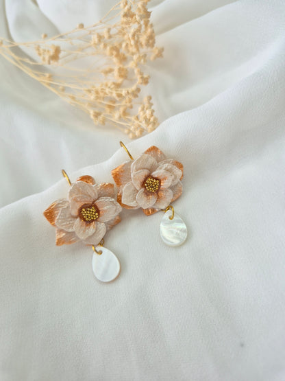 Boucles d’oreilles Magnolia
