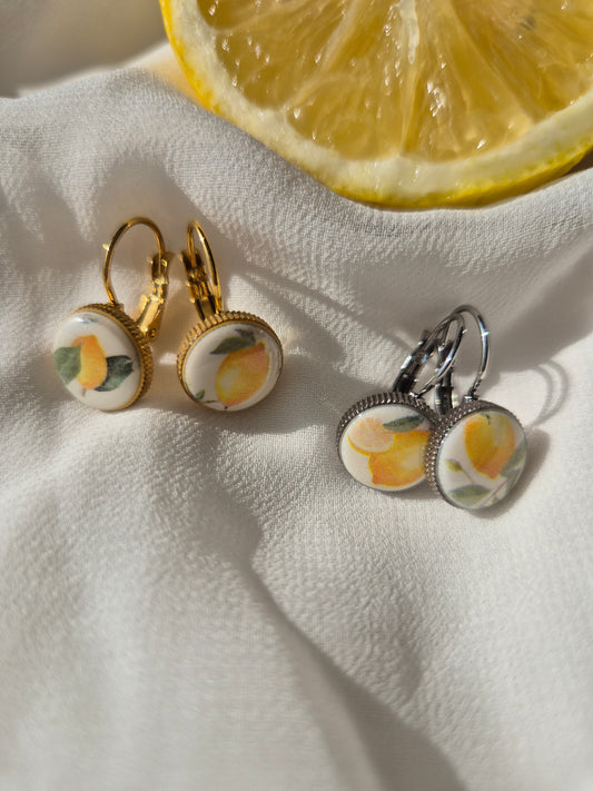 Boucles d'oreilles Zestine - doré ou argenté