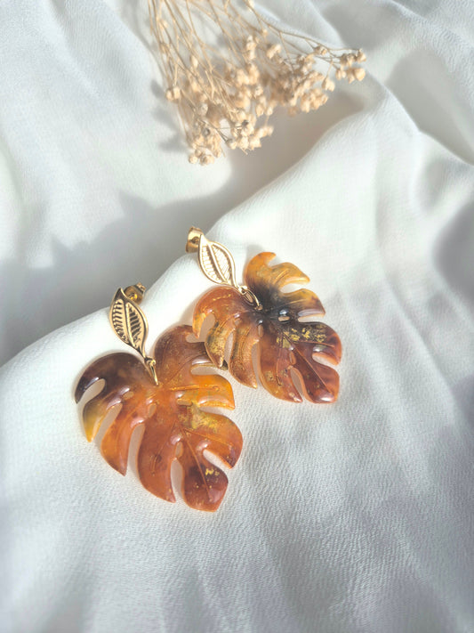 Boucles d’oreilles Alba (plusieurs teintes disponibles)