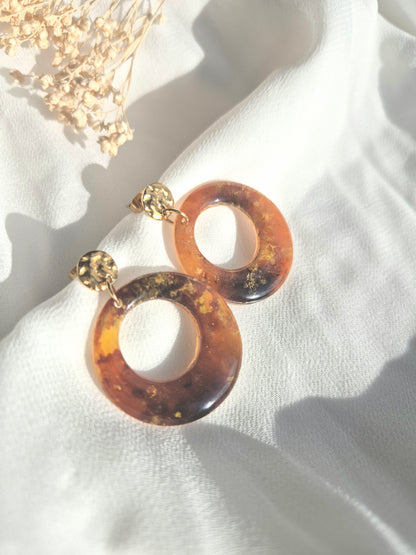 Boucles d’oreilles Constance (plusieurs coloris disponibles)